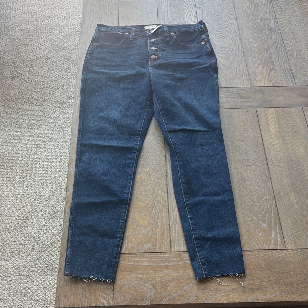 Dark Wash High-Rise Women’s Jeans - Classic Indigo 27” inseam